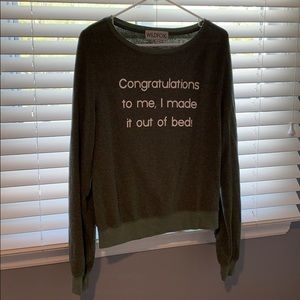 WILDFOX soft green shirt!